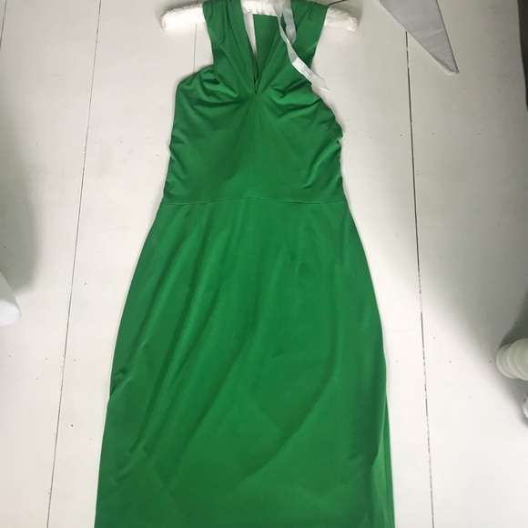 David Meister Kelly green dress - Picture 3 of 7